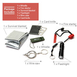 6 in 1 Survival Kit Gear Hiking Outdoor Camping Set Fire Starter-UltimateCreek - Life is Outdoors