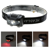 3W LED White + Red Light Color Outdoor  Water Resistant Headlight-UltimateCreek - Life is Outdoors