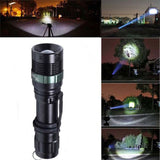 Aluminum Alloy 3000 Lumens Zoomable LED Camping Torch-UltimateCreek - Life is Outdoors