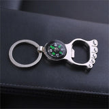 7 Styles Unique Creative Compass Rudder bottle opener Key Chain-UltimateCreek - Life is Outdoors