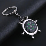 7 Styles Unique Creative Compass Rudder bottle opener Key Chain-UltimateCreek - Life is Outdoors