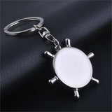 7 Styles Unique Creative Compass Rudder bottle opener Key Chain-UltimateCreek - Life is Outdoors