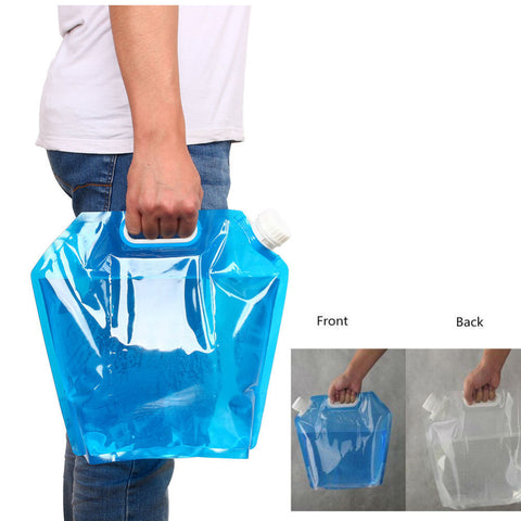 5L/10L Outdoor Foldable Collapsible Drinking Water Bag Large Container-UltimateCreek - Life is Outdoors