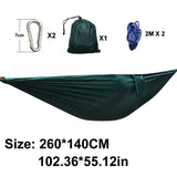 3X2m Outdoor Super Strong Parachute Hammock-UltimateCreek - Life is Outdoors