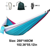 3X2m Outdoor Super Strong Parachute Hammock-UltimateCreek - Life is Outdoors