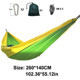 3X2m Outdoor Super Strong Parachute Hammock-UltimateCreek - Life is Outdoors