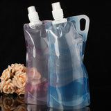 1L Foldable Portable Plastic Light Drinking Collapsible Water Bottle-UltimateCreek - Life is Outdoors