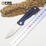 Ball Bearings Flipper D2 blade with Steel Handle Tactical Folding Knife-UltimateCreek - Life is Outdoors