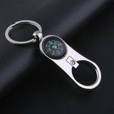 7 Styles Unique Creative Compass Rudder bottle opener Key Chain-UltimateCreek - Life is Outdoors